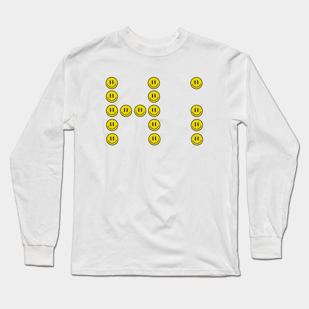 Smiles Long Sleeve T-Shirt by WordsGames